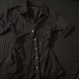 Elegant Black Button Up Shirt